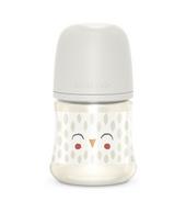 SUAVINEX buteliukas lėto tekėjimo, Bonhomia Grey, 0+ mėn., 150 ml, 1 vnt.