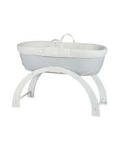 SHNUGGLE kūdikio lopšio ir stovo komplektas, Light Grey, 1 vnt.