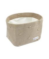 MEYCO BABY Knots daiktų laikymo dėžė, M, Sand, 1 vnt.