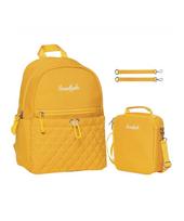 NANABEEBI / MIMMTI vaikiškos kuprinės ir pietų krepšio rinkinys, Yellow, 1 vnt.