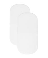 SHNUGGLE Air Cot paklodė su guma, White, 120 x 60 cm, 2 vnt.