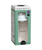MININOR stiklinis maitinimo buteliukas, nuo 0 mėn, 240 ml, 1 vnt.
