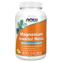 Now Foods Magnesium Inositol Relax Powder 454 g