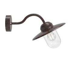Nordlux - Lauko sieninis šviestuvas LUXEMBOURG 1xE27/60W/230V IP54 ruda/patina