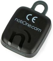 NotiOne GO - Bluetooth lokatorius su garsiniu signalu ir mygtuku - juodas