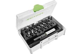 Sukimo antgalių komplektas Festool SYS3 XXS CE-MX BH 60; 15 vnt.