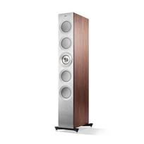 KEF Reference 5 Silver Satin Walnut