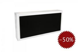 DLS FLATSUB 8 LARGE WHITE MATTE
