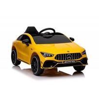 Mercedes CLA 45s AMG geltonas automobilis