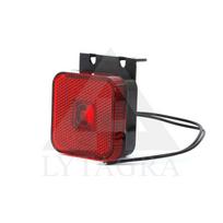Raudonas LED gabarito žibintas W63 304Z