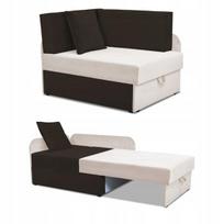 "Denis Duo" vaikiška kampinė sofa-lova transformuojamas konteineris vaikiška lova cubby čiužinys