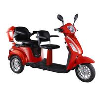 Elektrinis triratis mopedas motoroleris dvivietis eMOTO MS04EEC 1000W Li-ion