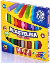 Plastilinas ASTRA, 24 spalvos