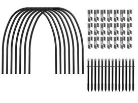 Šiltlysvės lankų rinkinys 60–90 cm 7 vnt.