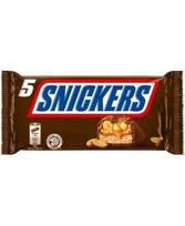 Šokoladinis batonėlis SNICKERS, 5x50g