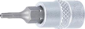 Antgalis įpresuotas į galvutę | 6.3 mm (1/4") | T-Star su skyle (Torx) T8 (2356)