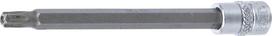 Antgalis įpresuotas į galvutę | ilgis 100 mm | 6.3 mm (1/4") | T-Star su skyle (Torx ) T30 (4203)