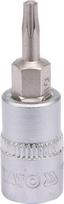 Antgalis įpresuotas į galvutę | 6.3 mm (1/4") | T-Star (Torx) T10 (YT-04302)