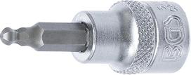 Antgalis įpresuotas į galvutę | 10 mm (3/8") | hex šešiakampis | su šarnyru 4 mm (5111)
