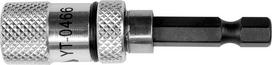 Antgalių laikiklis magnetinis  reguliuоjamas (Ribotuvas) 1/4" 60 mm (YT-0466)