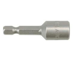 Antgalis - galvutė magnetinė CR-V, 1/4" 10x48 mm su pakuote (YT-1515)
