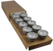 Nordtronic GU10 LED lemputė 400 liumenų 4,8 W 3000 K reguliuojama, 10 vnt. rinkinys