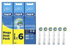 Oral-B | Precision Clean Replaceable Dantų šepetėlis Heads | Heads | Suaugusiems | Šepetėlių skaičius galvutės įeina 6 | Baltas