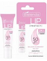 Bielenda lūpų balzamas su peptidais SPF50, apsauginis Bielenda LIP PROTECT 10g