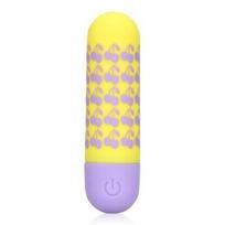 Vibratorius S-Line I Cherryish You Bullet, geltonas/violetinis