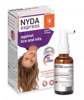 NYDA Express priemonė nuo utėlių ir glindų 50ml tirpalas