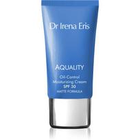 Dr Irena Eris Aquality Oil-Control Moisturizing Cream giliai drėkinantis kremas nuo raukšlių SPF 30 50 ml