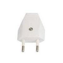 Bachmann European plug, wt 900.003, White, 250 V, 2.5 A,