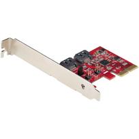 StarTech.com Sata Pcie Card - 2 Port Pcie  Sata Expansion Card - 6Gbps -