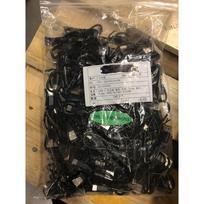 Happy Plugs USB-C Cable 0.2m Black BULK (USB A to C)