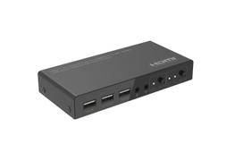 MicroConnect 4K@60Hz HDMI KVM switch, 2x1,  4:4:4