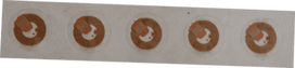 NFC21 NFC security sticker, RFID tag, 18mm, NTAG213 transponder, 10