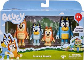 BLUEY -family figures, 4 pieces (90077)