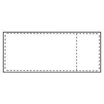Capture Ship-label 105 x 251mm, Core  76mm. Direct Thermal, with
