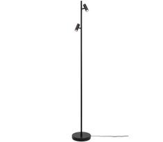 Nordlux - LED pritemdomas toršeras OMARI 2xLED/3,2W/230V juoda
