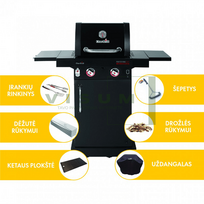Dujinis grilis Char-Broil Professional CORE B 2 rinkinys