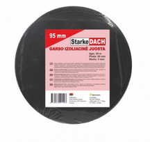 Garso izoliacinė juosta gipsiniams profiliams 95 mm