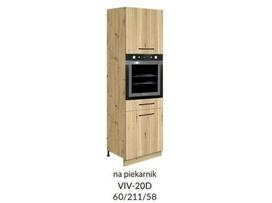 Aukšta virtuvinė spintelė orkaitei (60cm) VIV-20D