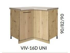 Apatinė spintelė kampinė (90cm) VIV-16D