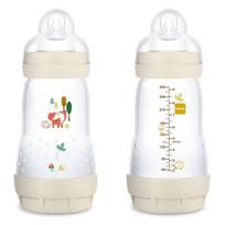 Buteliukas Mam Easy Start Anti-Colic, 0+ mėn, 260 ml, 2 vnt.