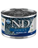 FARMINA N&D Ocean Dog Lašiša, menkė 140 g Lašiša ir menkė
