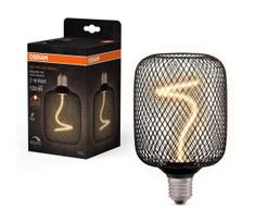 LED pritemdoma elektros lemputė DECOR FILAMENT E27/3,5W/230V 1800K juoda - Osram