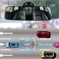 Automobilio salonas Galinio vaizdo veidrodis Plataus kampo galinio vaizdo veidrodis 360° besisukantis Reguliuojamas siurbtukas Universalus