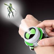 „Ben 10“ projektorius, vidutinio dydžio žaislai „BEN 10“ laikrodis „Omnitrix“ žaislai vaikams, originalūs projektoriai laikrodžiai