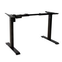 Reguliuojamo rašomojo stalo kojos ERGO su 1 varikliu,  h71-121 cm, juoda