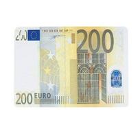 200 eurų banknotų pelės kilimėlis